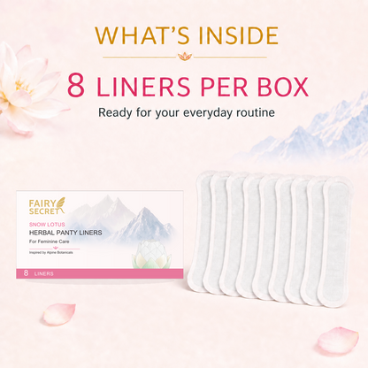 FairySecret® Natural Feminine Steam Pads with Snow Lotus & 7 Herbs