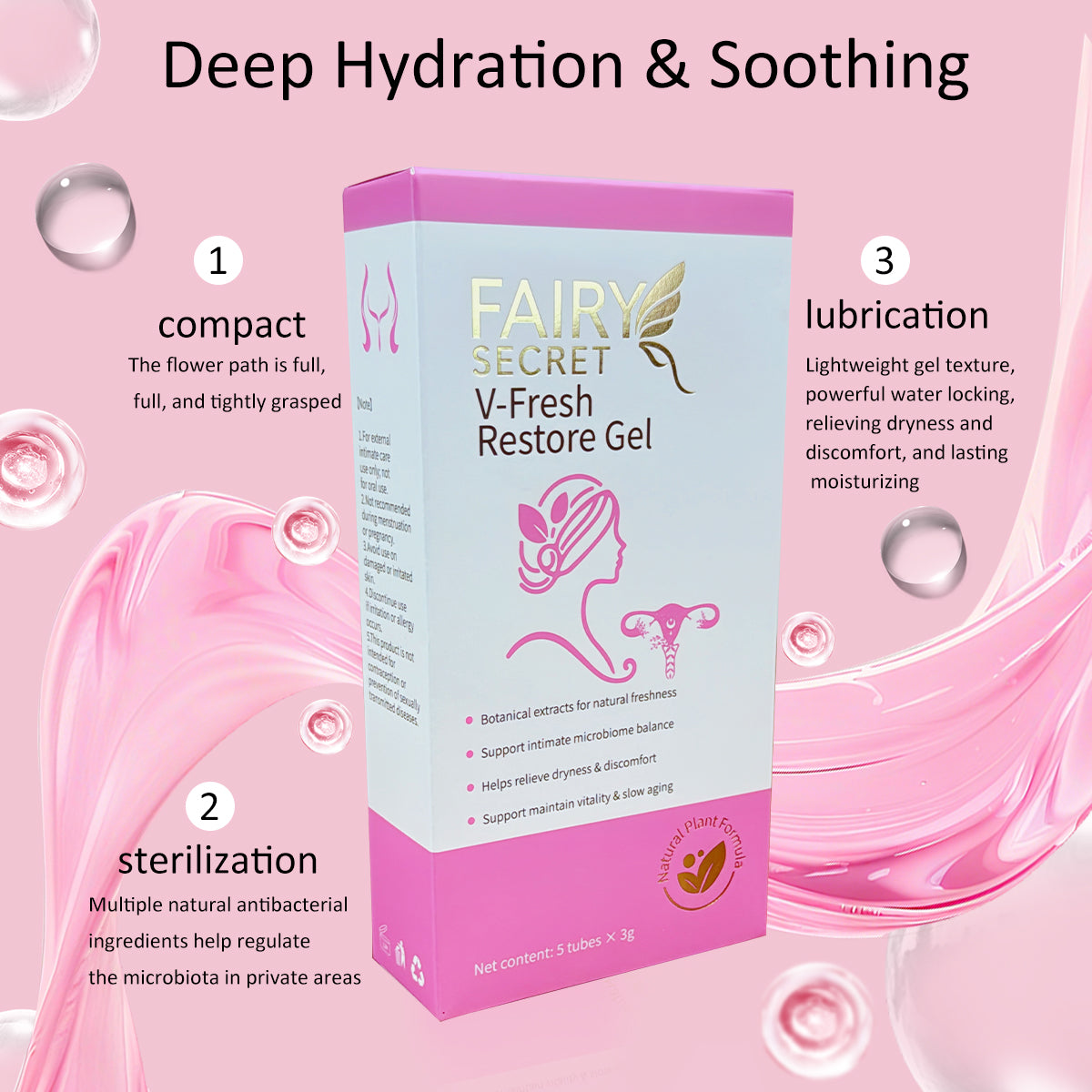 FairySecret® V-Fresh Restore Gel